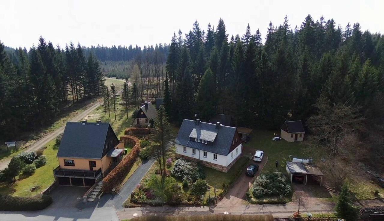 Ferienhaus Ferien Am Waldrand Альтенберг Экстерьер фото
